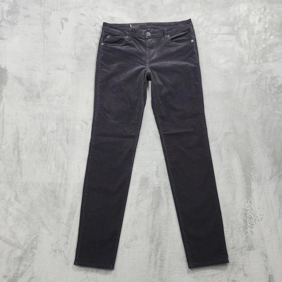 Kut from the Kloth Pants - KUT From The Kloth Pants Womens 10 Black Corduroy Diana Skinny Stretch Jegging